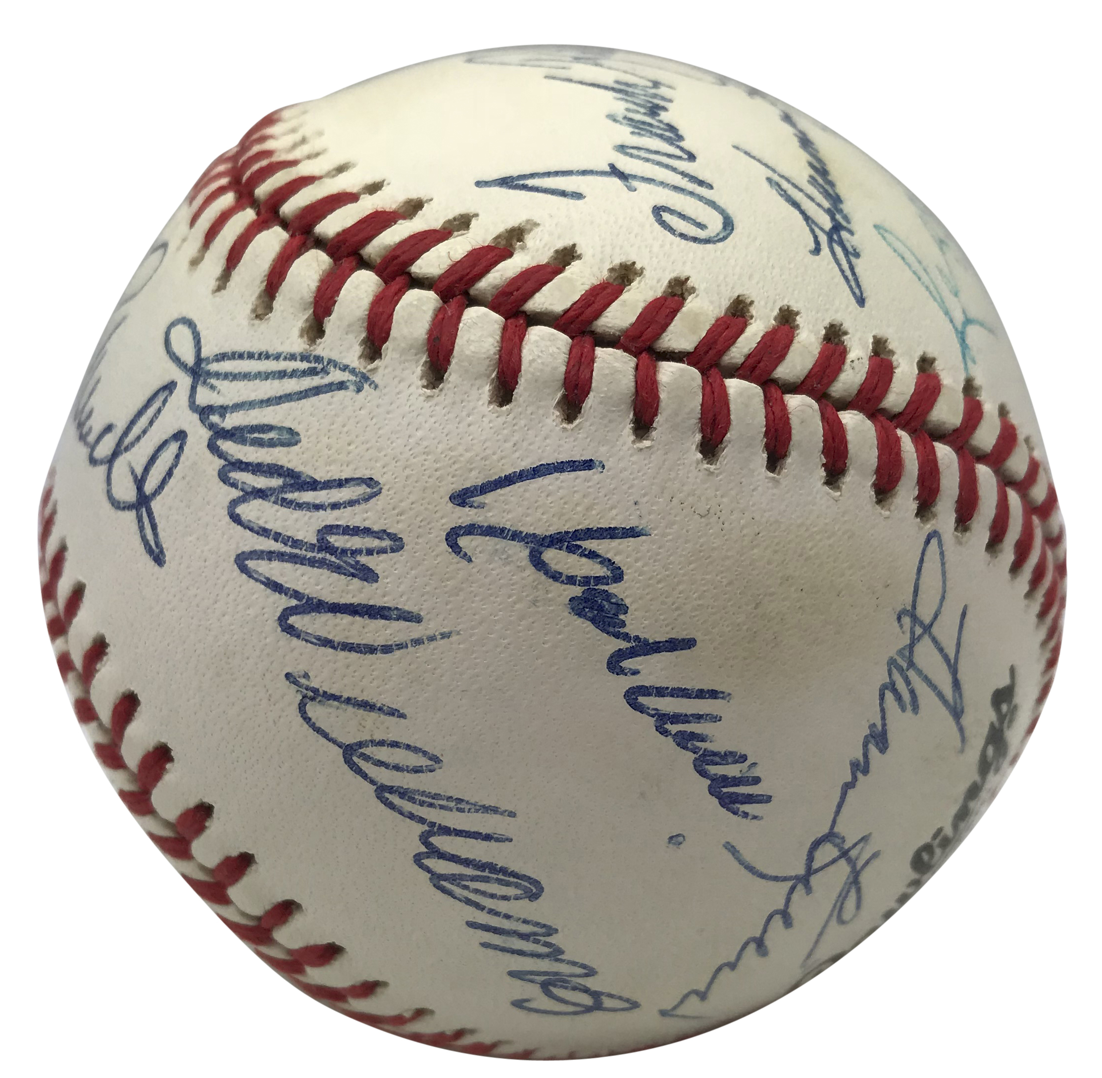 Lot Detail Home Run Club Impressive Signed Onl Baseball W