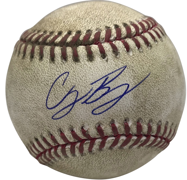 Cody Bellinger Signed & Game Used 2017 OML Baseball During ROY Season! (PSA/DNA & MLB)