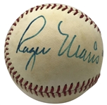 Roger Maris Superbly Signed Official League Baseball (PSA/DNA)