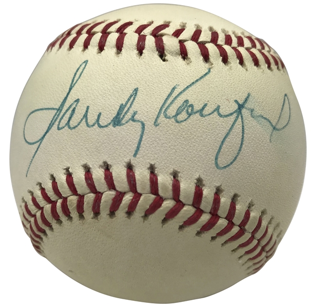 Sandy Koufax Signed Baseball (PSA/DNA)