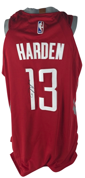 James Harden Signed Houston Rockets Jersey (PSA/DNA)