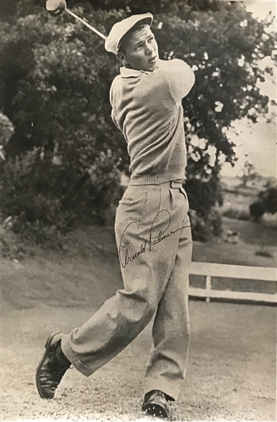 Arnold Palmer Rare Over-Sized 28" x 36" Canvas Photograph (JSA)
