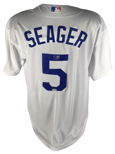 Corey Seager Signed Los Angeles Dodgers Jersey (PSA/DNA)