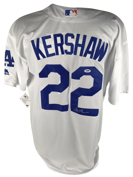 Clayton Kershaw Signed Los Angeles Dodgers Jersey (PSA/DNA)