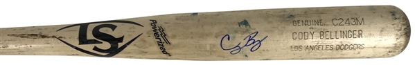 Cody Bellinger Signed & Game Used 2017 ROY C243M Baseball Bat (PSA/DNA)