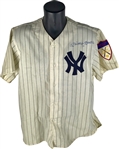 Mickey Mantle Signed Mitchell & Ness 1951 New York Yankees Flannel Jersey (JSA)