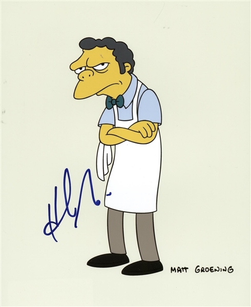 Hank Azaria Signed 8" x 10" Moe Photograph (Beckett/BAS Guaranteed)