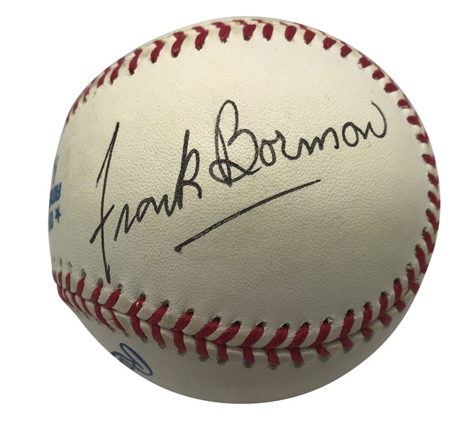 NASA: Frank Borman Rare Single Signed OAL Baseball (Beckett/BAS Guaranteed)