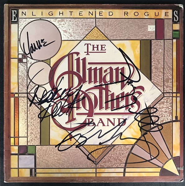 Allman Brothers Group Signed "Enlightened Rogues" w/ 4 Signatures! (Beckett/BAS Guaranteed)