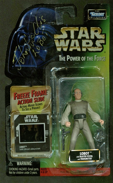 John Hollis Signed 1998 Kenner "The Power Of The Force" Action Figure (Beckett/BAS Guaranteed)