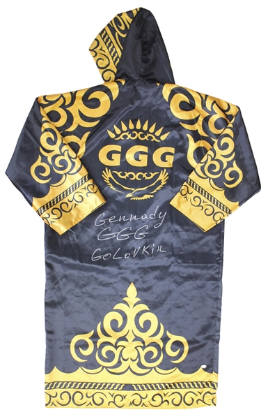 Gennady "GGG" Golovkin Signed Personal Model Boxing Robe (BAS/Beckett)