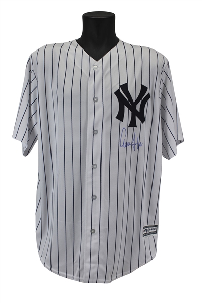 Aaron Judge Signed Majestic New York Yankees Jersey (BAS/Beckett)