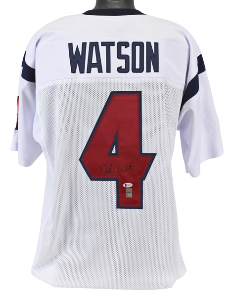 Deshaun Watson Signed Houston Texans Jersey (BAS/Beckett)