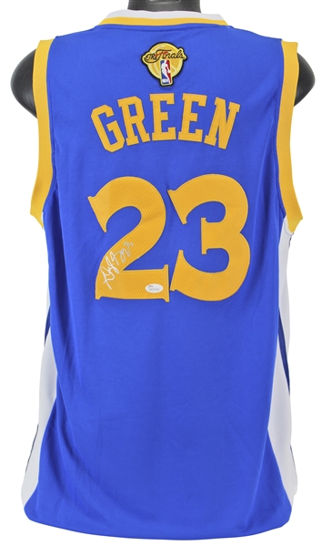 Draymond Green Signed Adidas Golden State Warriors NBA Finals Jersey (JSA)