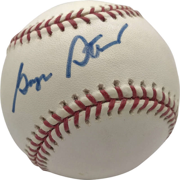 George Steinbrenner Signed OML Baseball (Steiner)