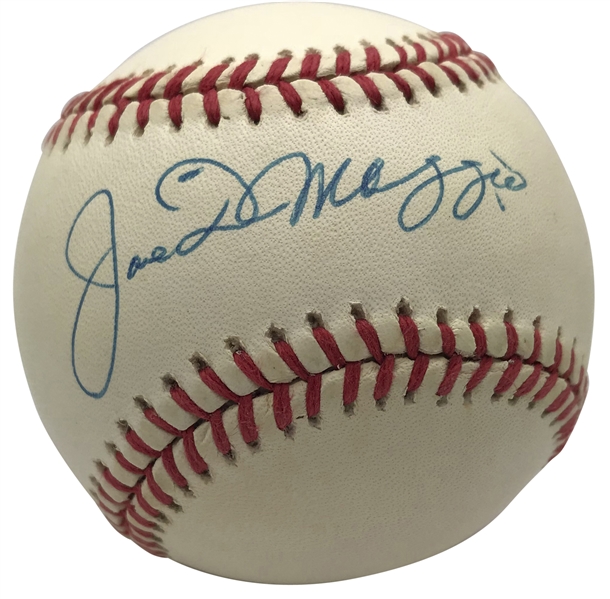 Joe DiMaggio Signed OAL Baseball (JSA)