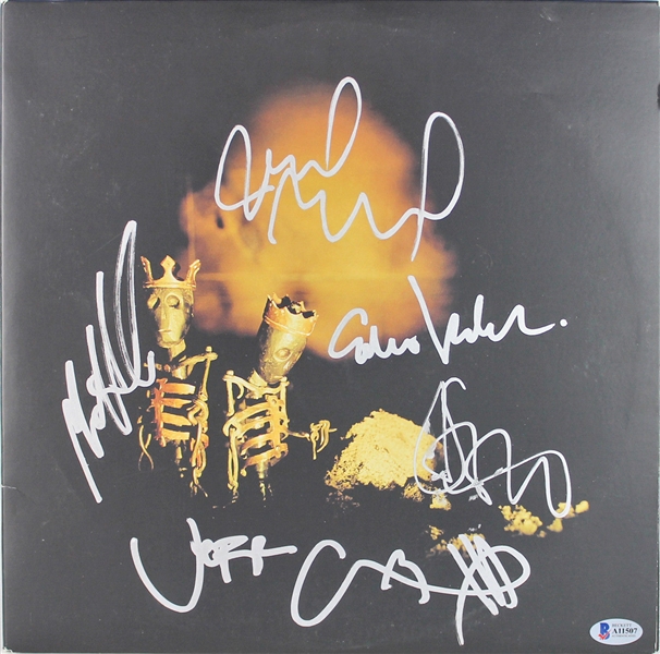 Pearl Jam: Group Signed "Riot Act" Record Album (5 Sigs)(BAS/Beckett)