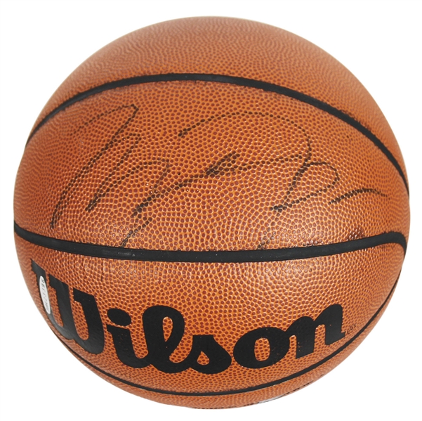 Michael Jordan Signed Wilson Basketball (Upper Deck)