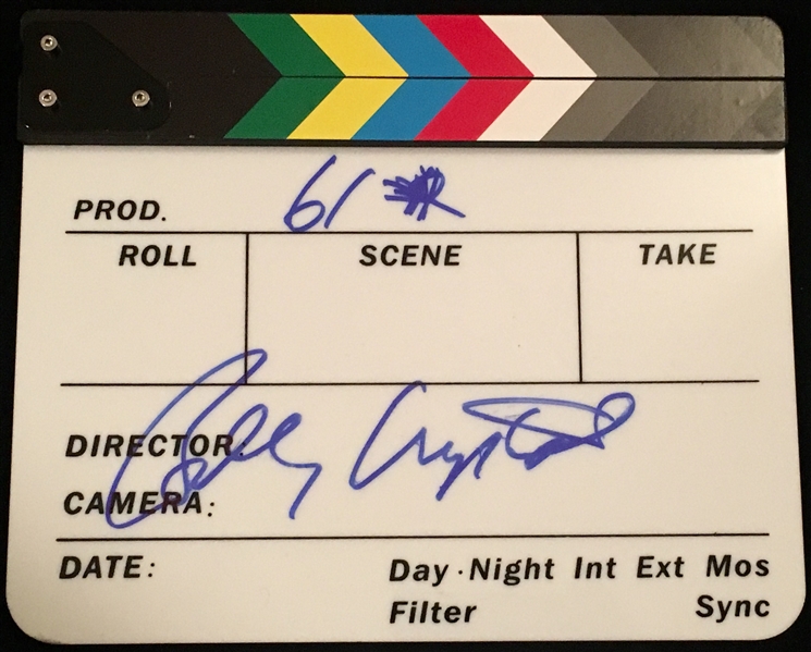 Billy Crystal Signed "61*" Directors Clapper Board (BAS/Beckett Guaranteed)