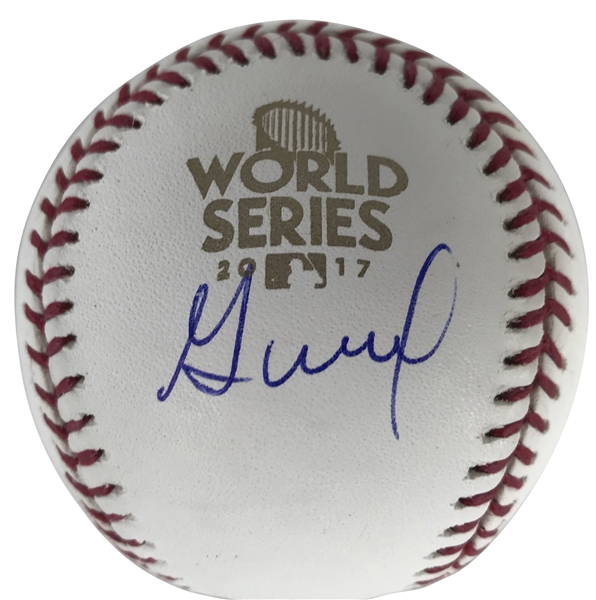Jose Altuve Signed 2017 World Series OML Baseball (PSA/DNA)
