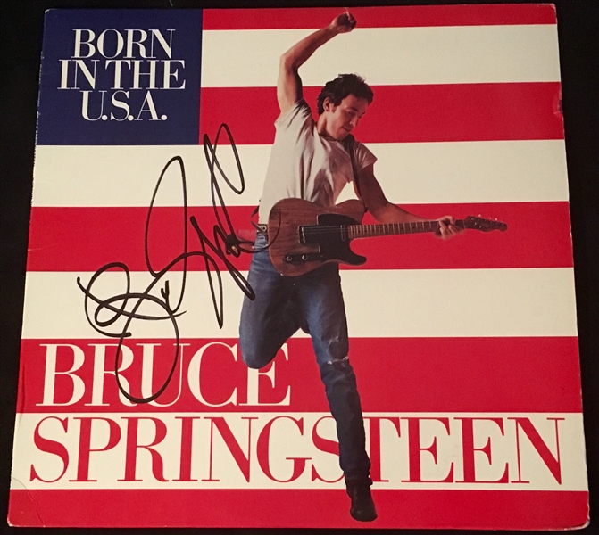 Bruce Springsteen Near-Mint Signed "Born In The USA" 12" Single Album (Beckett/BAS Guaranteed)