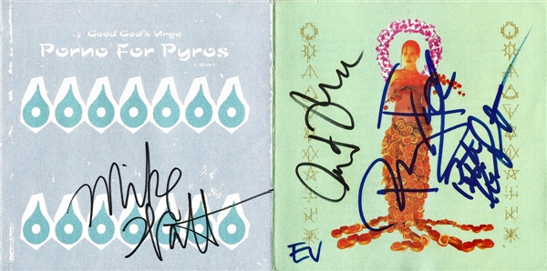Porno for Pyros Group Signed "Good Gods Urge" CD Booklet w/Eddie Vedder! (Beckett/BAS Guaranteed)