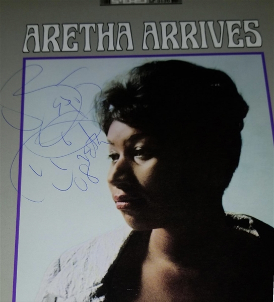 Aretha Franklin Signed "Aretha Arrives" Record Album (Beckett/BAS Guaranteed)
