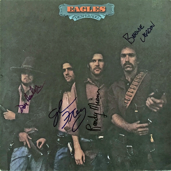 The Eagles Original Group Signed "Desperado" w/ All Four Members! (JSA)