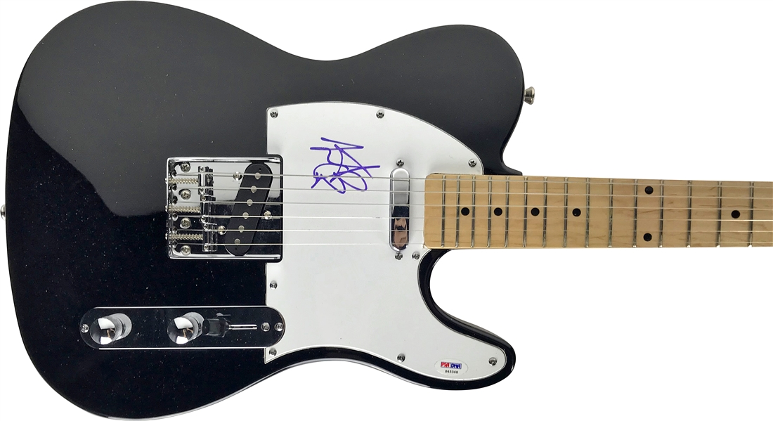 The Rolling Stones: Charlie Watts Signed Telecaster Style Guitar (PSA/DNA)