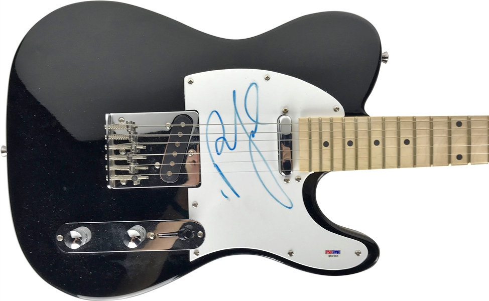 Billy Joel Rare Signed Telecaster Style Guitar (PSA/DNA)