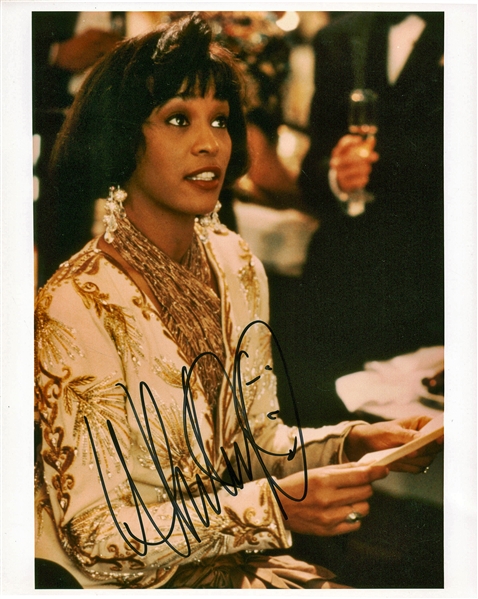 Whitney Houston Signed 8" x 10" Photograph (Beckett/BAS)