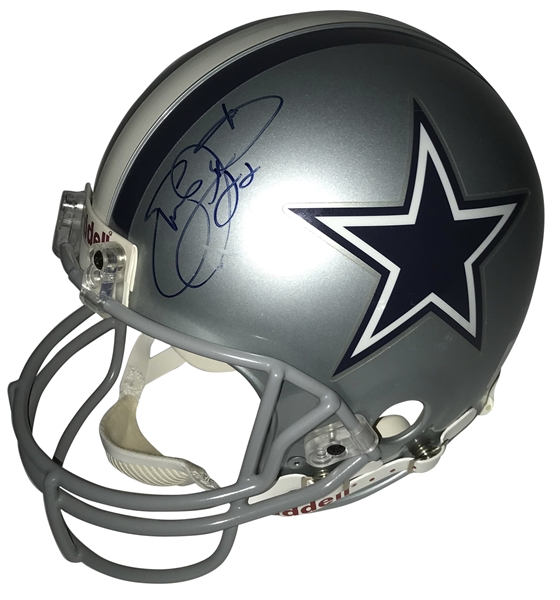 Emmitt Smith Signed PROLINE Dallas Cowboys Helmet (Beckett/BAS Guaranteed)