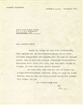 Albert Einstein Near-Mint Signed 1931 Early Letter (Beckett/BAS)
