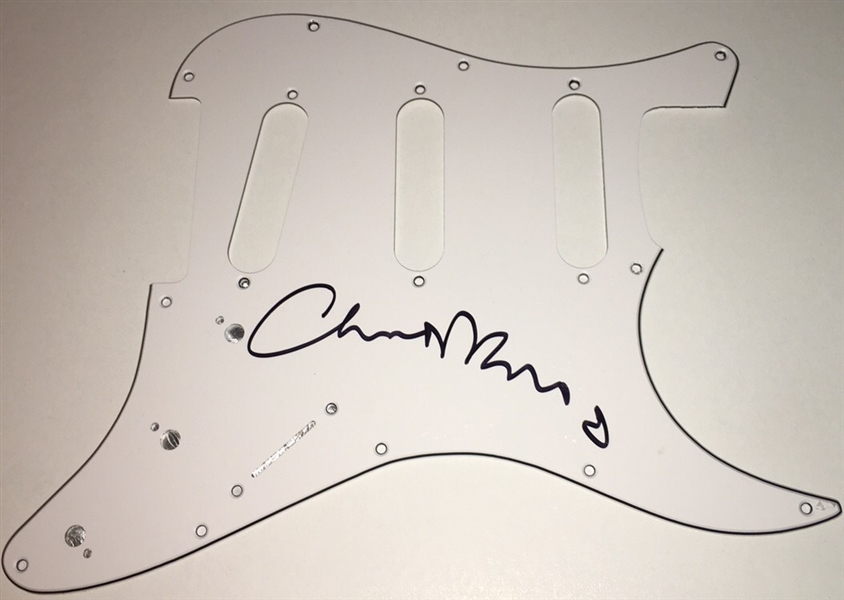 Fleetwood Mac: Christine McVie Signed Stratocaster-Style Pickguard (Beckett/BAS Guaranteed)