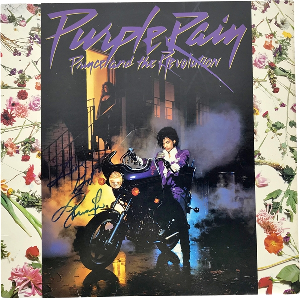 PRINCE Ultra-Rare Near-Mint Signed "Purple Rain" Album (REAL/Epperson)