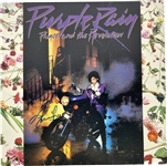 PRINCE Ultra-Rare Near-Mint Signed "Purple Rain" Album (REAL/Epperson)