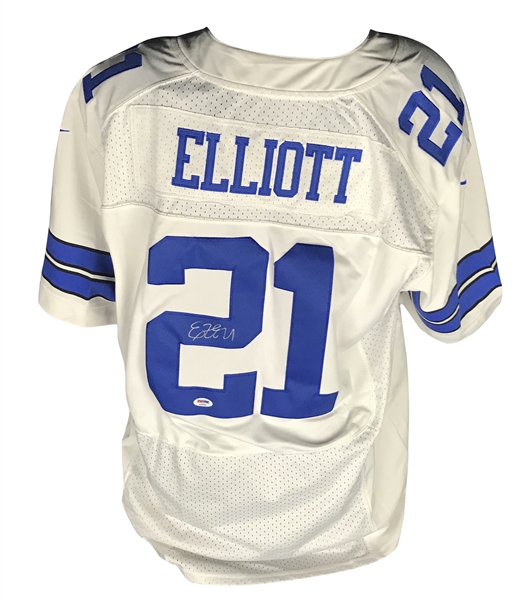 Ezekiel Elliott Signed Dallas Cowboys Jersey (PSA/DNA)