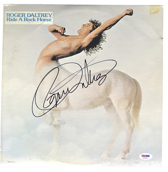 The Who: Roger Daltrey Signed "Ride A Rock Horse" Album (PSA/DNA)