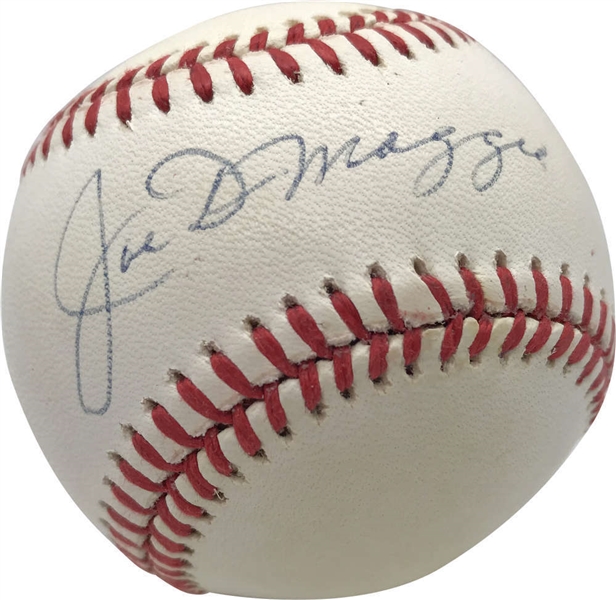 Joe DiMaggio Signed OAL Baseball (PSA/DNA)