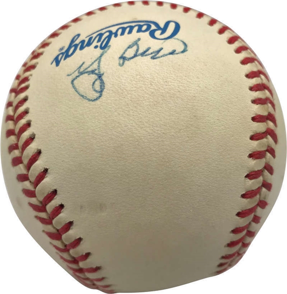 Yogi Berra Signed OAL Baseball (Beckett/BAS)
