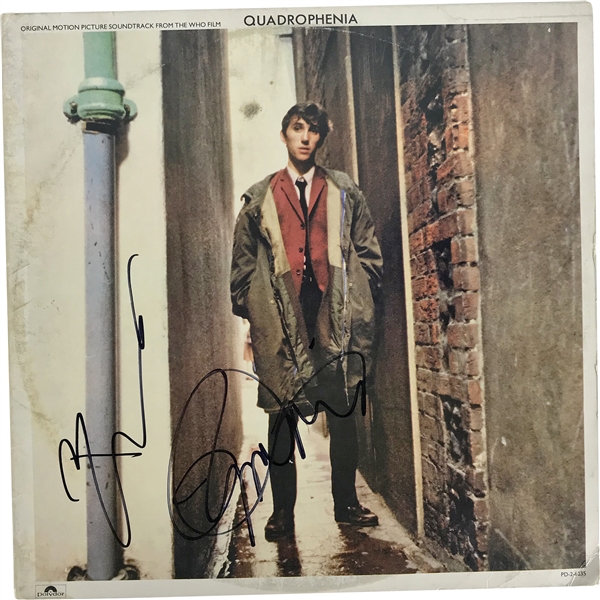 The Who: Pete Townshend and Roger Daltrey Dual Signed "Quadrophenia" Album (JSA)