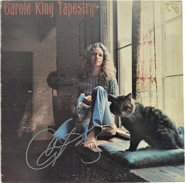 Carole King Signed "Tapestry" Album (Beckett/BAS Guaranteed)