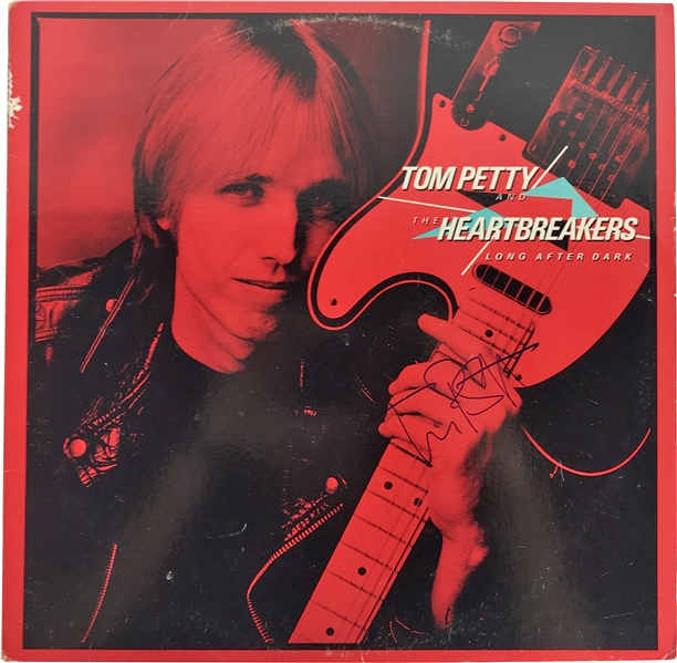 Tom Petty and the Heartbreakers: Tom Petty Signed "Long After Dark" Album (Real/Epperson)