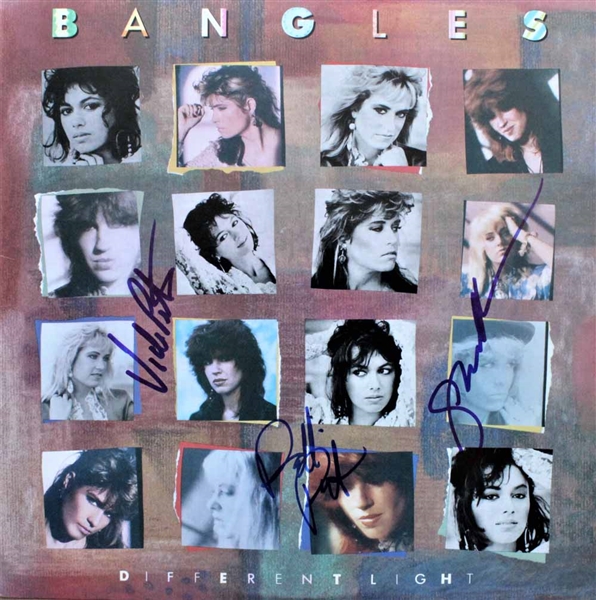 The Bangles: Lot of Three (3) Signed Album Covers (Beckett/BAS Guaranteed)