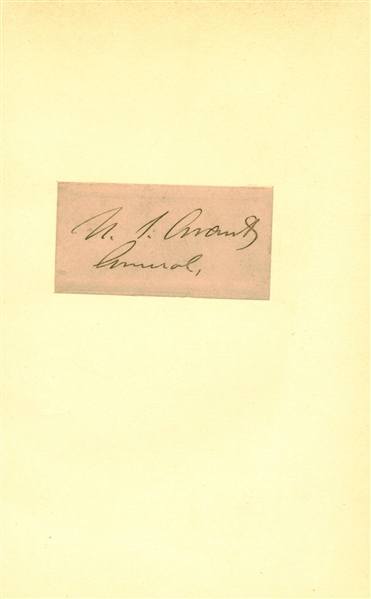 President U.S. Grant Signed 5" x 9" Album Page w/ "General" Inscription! (Beckett/BAS)