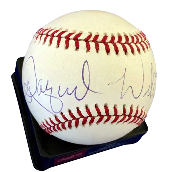 Raquel Welch Signed ONL Baseball (Beckett/BAS Guaranteed)