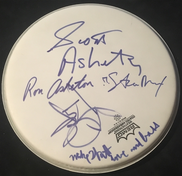 Iggy Pop & The Stooges Signed REMO Pro Model Drumhead (Beckett/BAS Guaranteed)