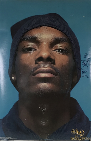 Snoop Dogg Impressive Vintage Signed 34" x 22" Poster (Beckett/BAS Guaranteed)