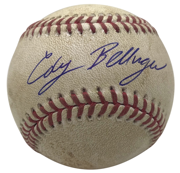 Cody Bellinger Signed & Game Used ROY 2017 OML Baseball During 6th Career Home Run Game! (PSA/DNA & MLB)