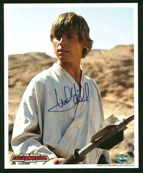 Star Wars: Mark Hamill Signed 8" x 10" Star Wars Celebration Japan Color Photograph (PSA/DNA)